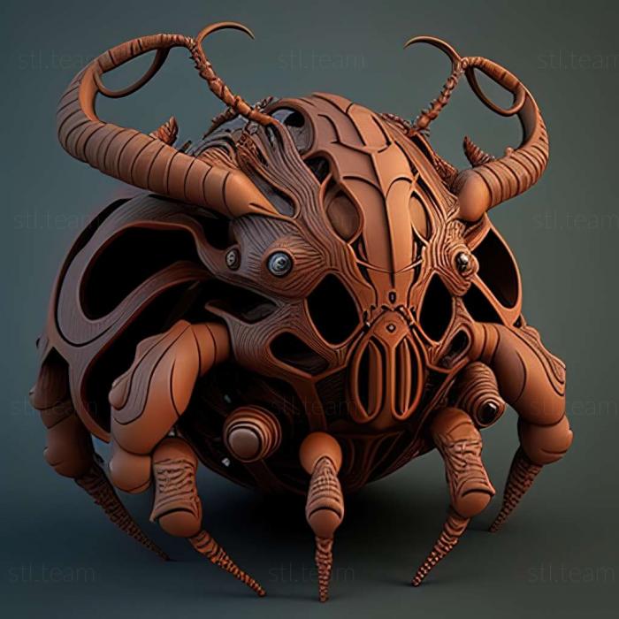 3D model Messor barbarus (STL)